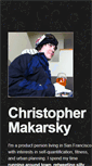 Mobile Screenshot of christophermakarsky.com